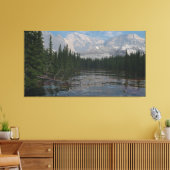 Poster en toile 60" x 40" avec image "Boreal Strea (Insitu(Salon))