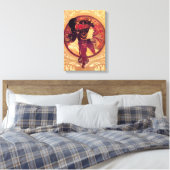 Poster en toile Alphonse Mucha Donna Orechini (Insitu(Chambre))
