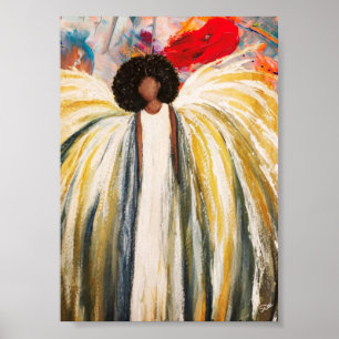 Poster en toile Guardian Angel Premium (5x7)