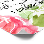 Poster En tout, merci | écriture (Coin)