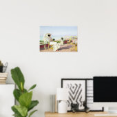 Poster En Vacance (Bureau à domicile)