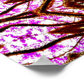 Poster en verre pinkverre (Coin)