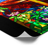 Poster en verre-Tiffany 5 (Coin)