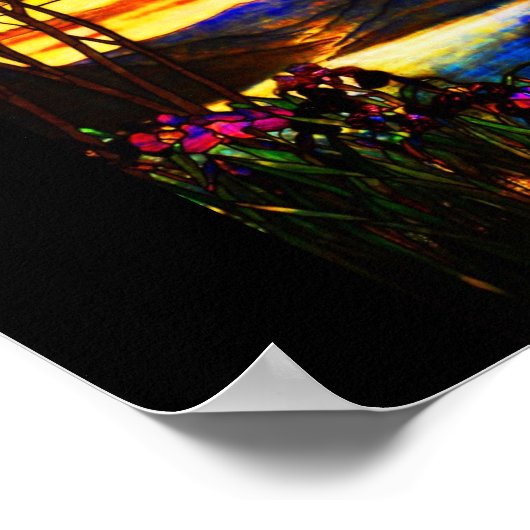 Poster en verre-Tiffany 8 (Coin)