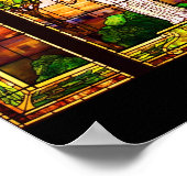 Poster en verre-Tiffany 9 (Coin)