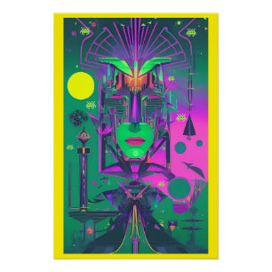 Poster en vichy Juno Lark