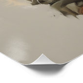 Poster En vichy verte : Cowgirl Wall Art (Coin)