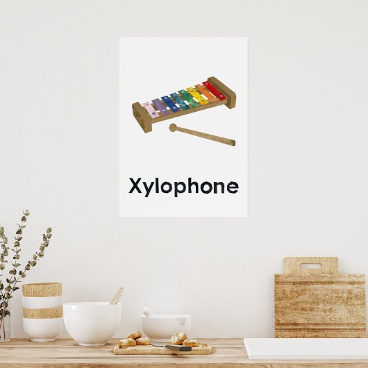 Poster En - Xylophone (Cuisine)