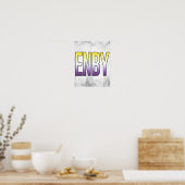 Poster ENBY - Non binaire (Cuisine)