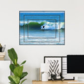 Poster encadré (Bureau à domicile)