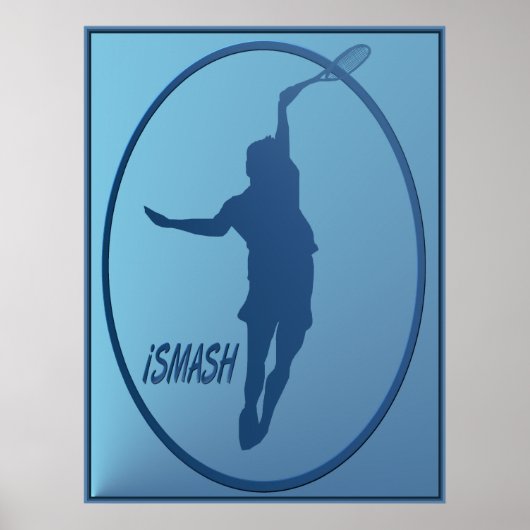 Poster encadré iSMASH Tennis (Devant)