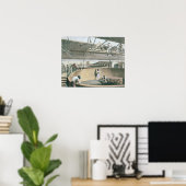 Poster Encaisser le câble télégraphique dans les réservoi (Bureau à domicile)