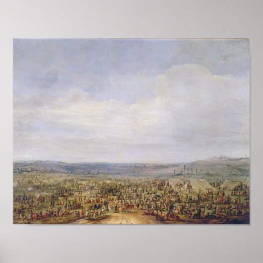 Poster Encampement militaire (Devant)