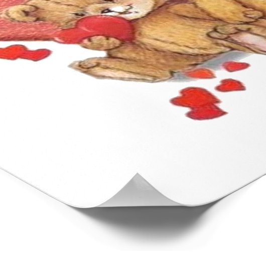 Poster Enceintes et baisers (Coin)