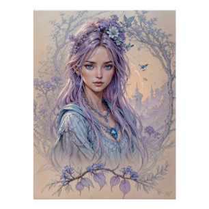 Poster Enchantage de lavande