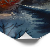 Poster Enchanted Castle Winter Art (Coin)