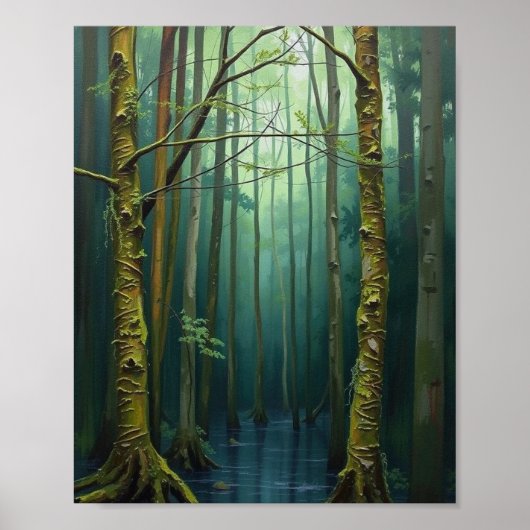 Poster Enchanted Emerald Sanctuary: (Devant)