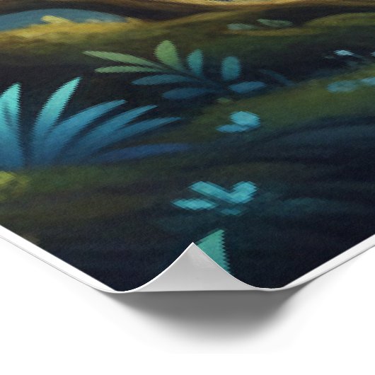 Poster Enchanted Forest Fairy | Magical Fantasy Art  (Coin)