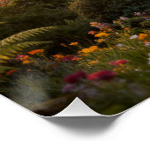 Poster Enchanted Garden at Dawn Majestic Trees (Coin)