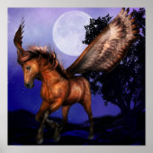 Poster Enchanted Pegasus (Devant)