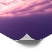 Poster Enchanted Pink Castle Above the Dreamy Clouds (Coin)