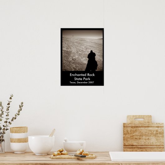 Poster Enchanted Rock State Park, Tx (Cuisine)