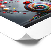 Poster Enchanted Whirl : Un tournevis Whimsical Snail's G (Coin)