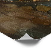 Poster Enchanted Woodland Leaf Fairy Fantasy Art (Coin)