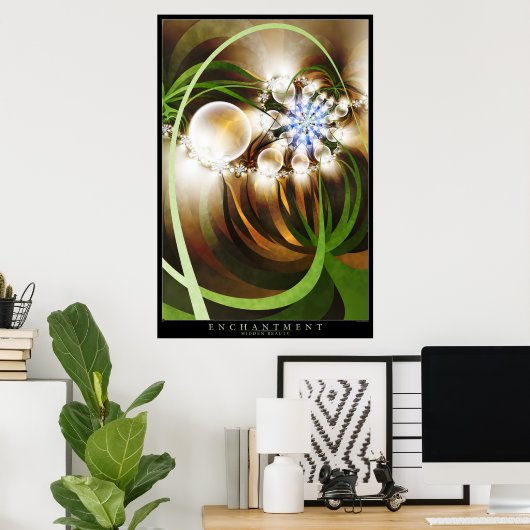 Poster Enchantement (Bureau à domicile)