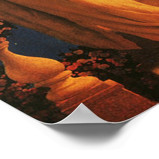 Poster Enchantement (Cendrillon) Maxfield Parrish Fine Ar (Coin)