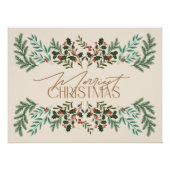 Poster Enchanter Classic Élégance Noël (Devant)
