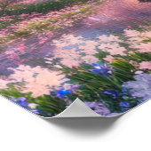 Poster Enchanter les fleurs de cerisiers (Coin)