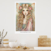 Poster Enchanter Princesse Fairy (Cuisine)