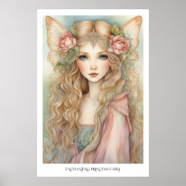 Poster Enchanter Princesse Fairy