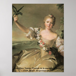 Poster Enchanting Beauty_1, Jean-Marc Nattier,"Portrai...
