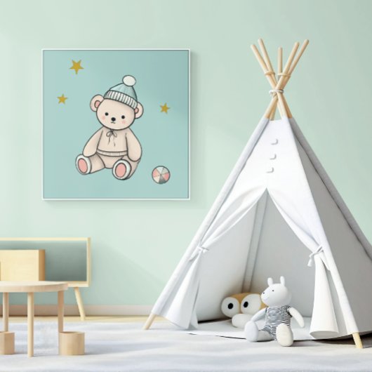 Poster Enchanting children design