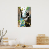 Poster Enclave De La Pensée Originale, par Joseph Maas (Cuisine)