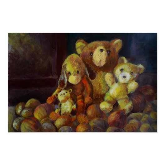 Poster Encore de la vie avec des Nounours (Devant)