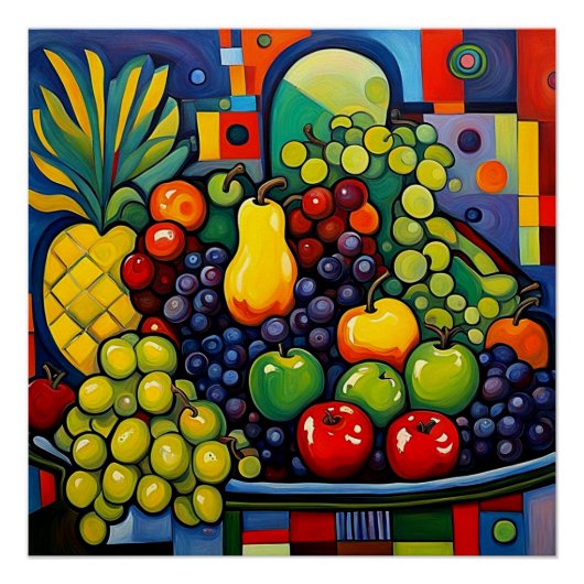 Poster Encore la vie avec les fruits 11 (Devant)
