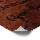 Poster encore un autre signe de café à customiser (Coin)