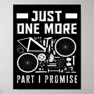 Poster Encore une pièce, je le promets, passionné de vélo