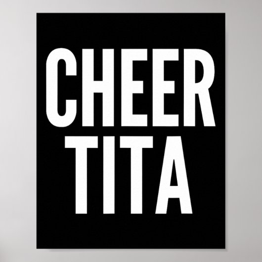 Poster Encourage Papa Cheerleading _2 (Devant)
