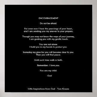 POSTER ENCOURAGEMENT