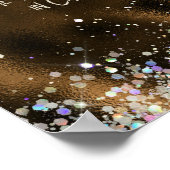 Poster Encouragement : Appuyez sur avec le texte de la Bi (Coin)