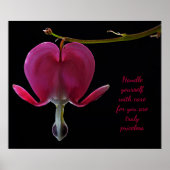 Poster Encouragement de Fuchsia (Devant)