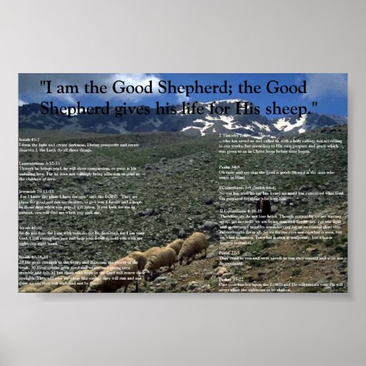 Poster Encouragement des versets (Devant)