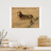 Poster Encouragement du berger (Cuisine)