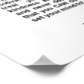 Poster ENCOURAGEMENT Encourager (Coin)