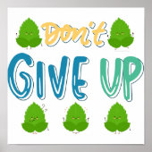 Poster Encourager la menthe (Devant)