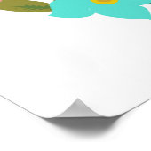 Poster Encourager les versets bibliques Art - Psaume 68:5 (Coin)